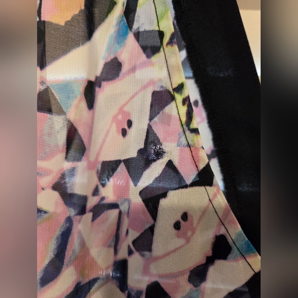 Bisou Bisou Vibrant Sheer Halter Top - Picture 7 of 11